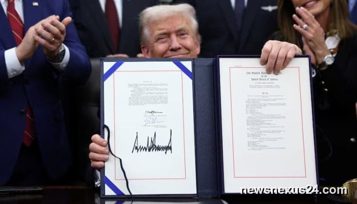 US shutdown ends as Trump signs funding bill