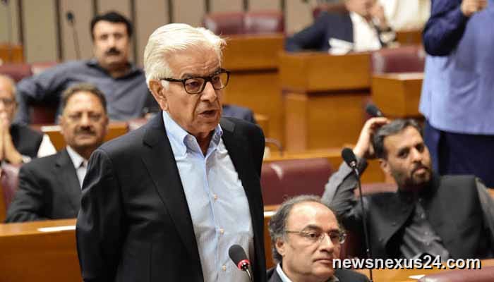 Khawaja Asif alleges Imran Khan was steered by Bajwa, Faiz Hamid