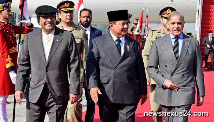 Indonesia's President Subianto begins first official visit to Pakistan