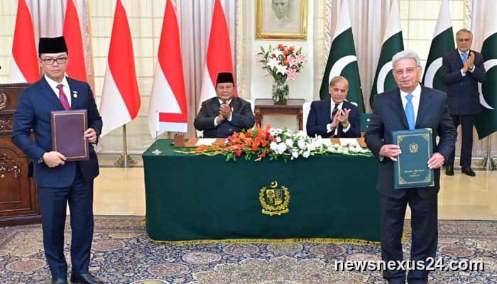 Pakistan, Indonesia ink broad MoUs to deepen ties