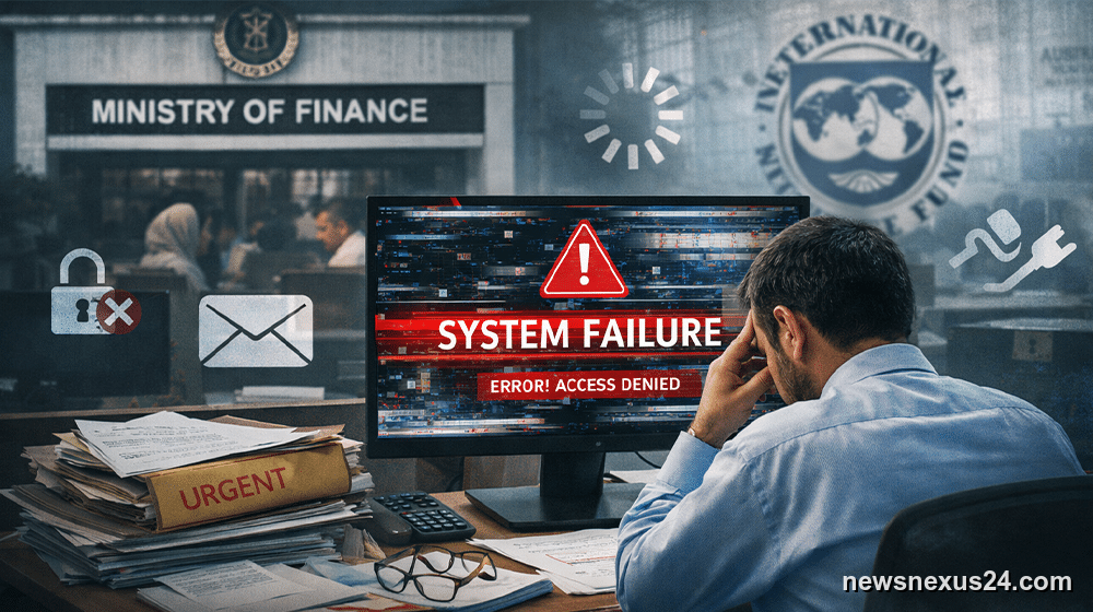 Repeated e-Office glitches disrupt Finance Ministry before IMF visit