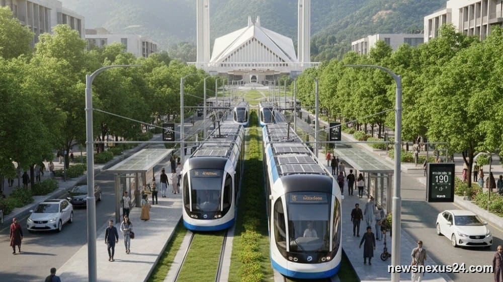 Islamabad’s electric tram plan: first two proposed routes revealed