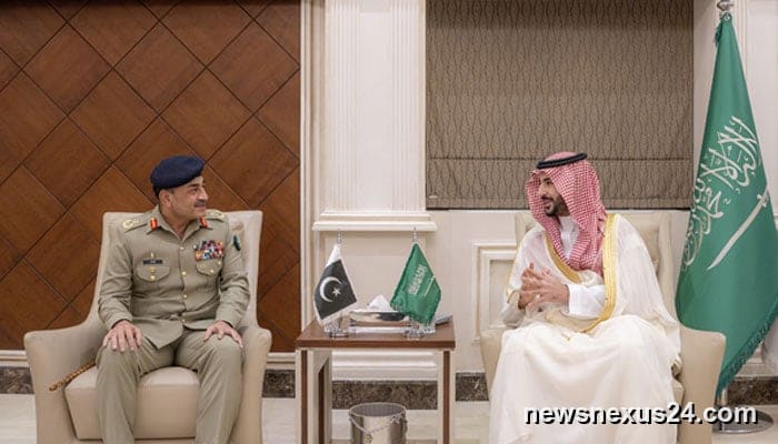 Munir, Saudi minister discuss stopping attacks on kingdom