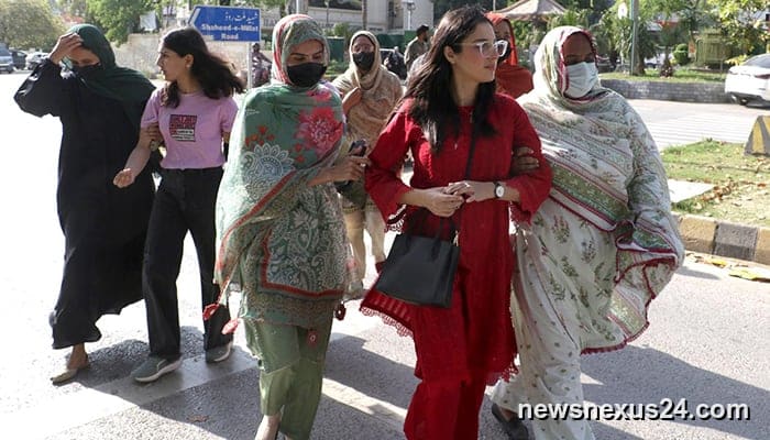 Police detain Aurat March activists at Islamabad Women’s Day gathering