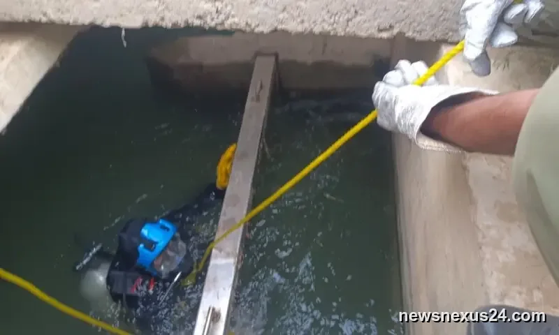 Karachi rescue race after boy swept into open water line in Scheme-33