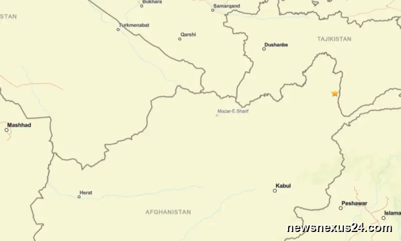 5.7-Magnitude Earthquake Jolts Islamabad and KP