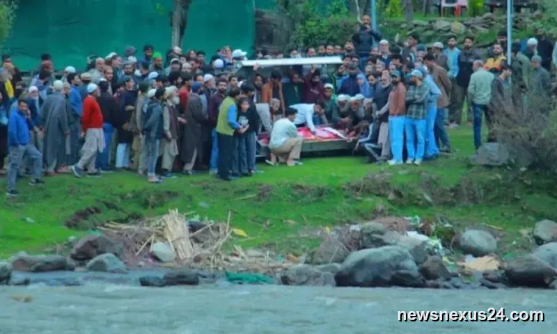 Kashmir Funeral Across LoC Sparks Viral Grief Online