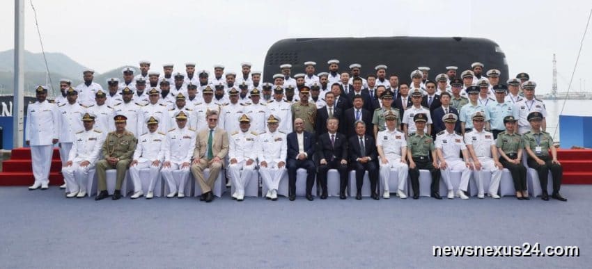 Pakistan Navy Inducts First China-Built Hangor Submarine