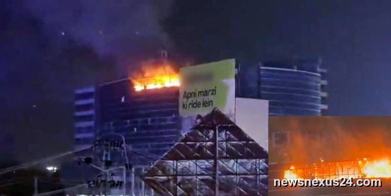 Lahore Jewellery Plaza Fire Brought Under Control By Rescue 1122