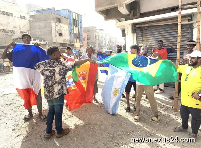 Lyari Turns Into Football Fan Zone Ahead of FIFA World Cup