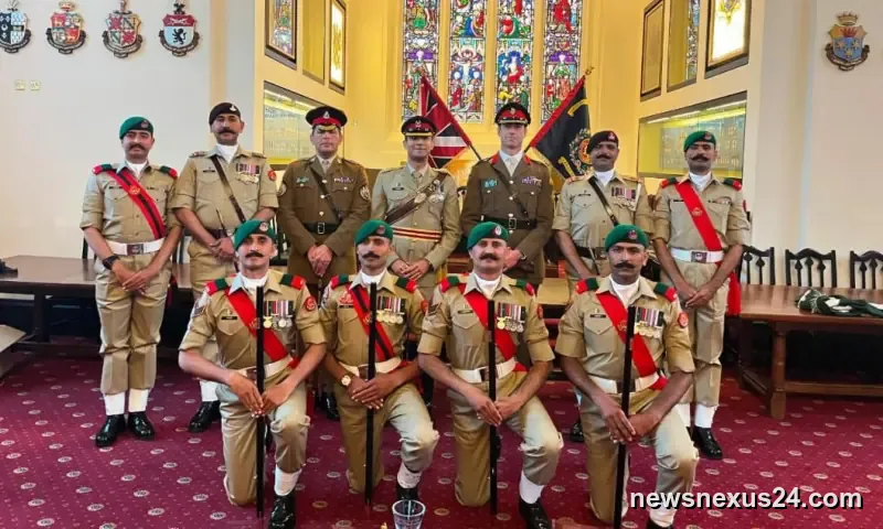 Pakistan Army Wins Top Honours at UK Military Drill Contest