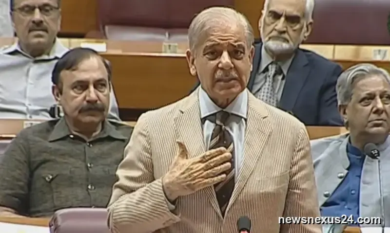 Shehbaz Addresses National Assembly as Budget Debate Begins