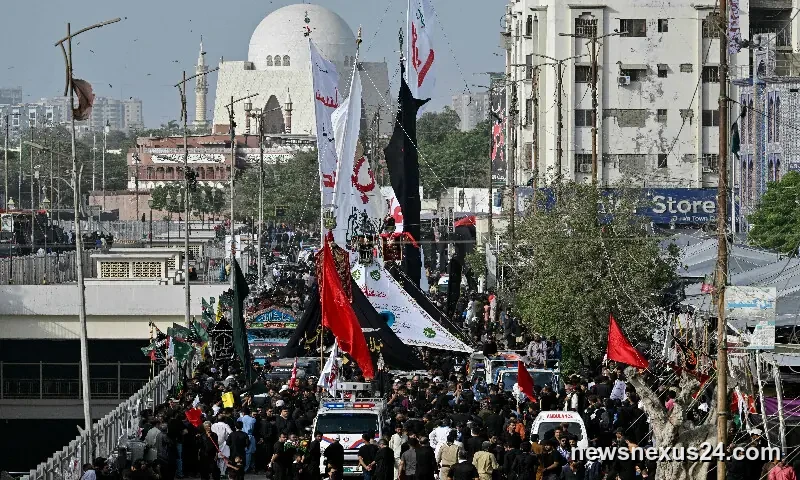 9th Muharram Processions Held Across Pakistan Amid Tight Security