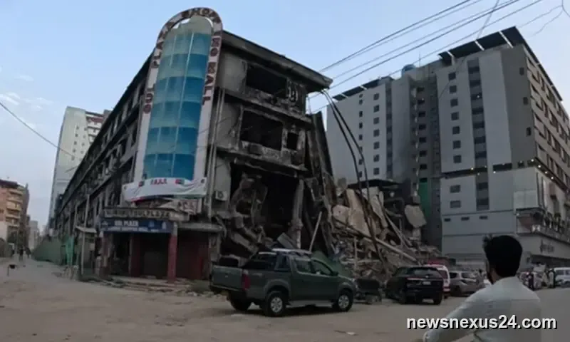 Sindh Panel Seeks Action Over Deadly Gul Plaza Fire