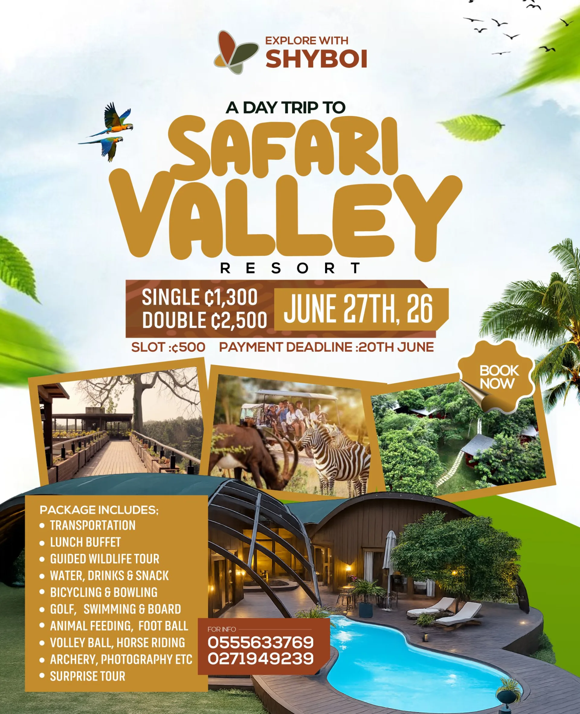 A DAY TRIP TO SAFARI VALLEY