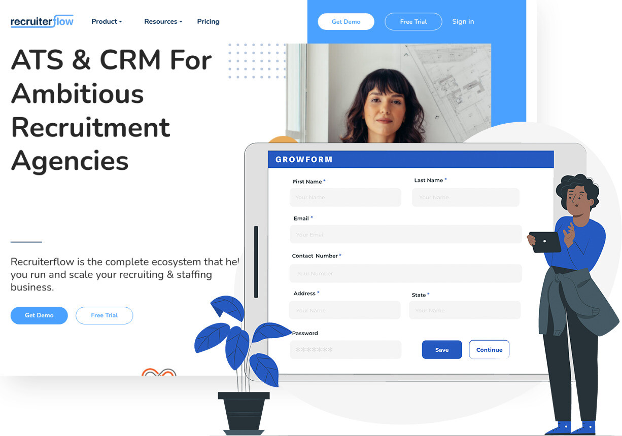 Recruiterflow Form Builder By Growform