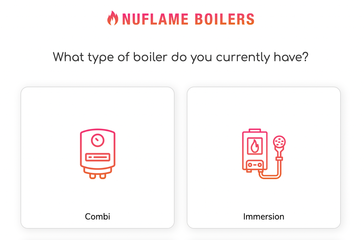 Boiler fitting form template