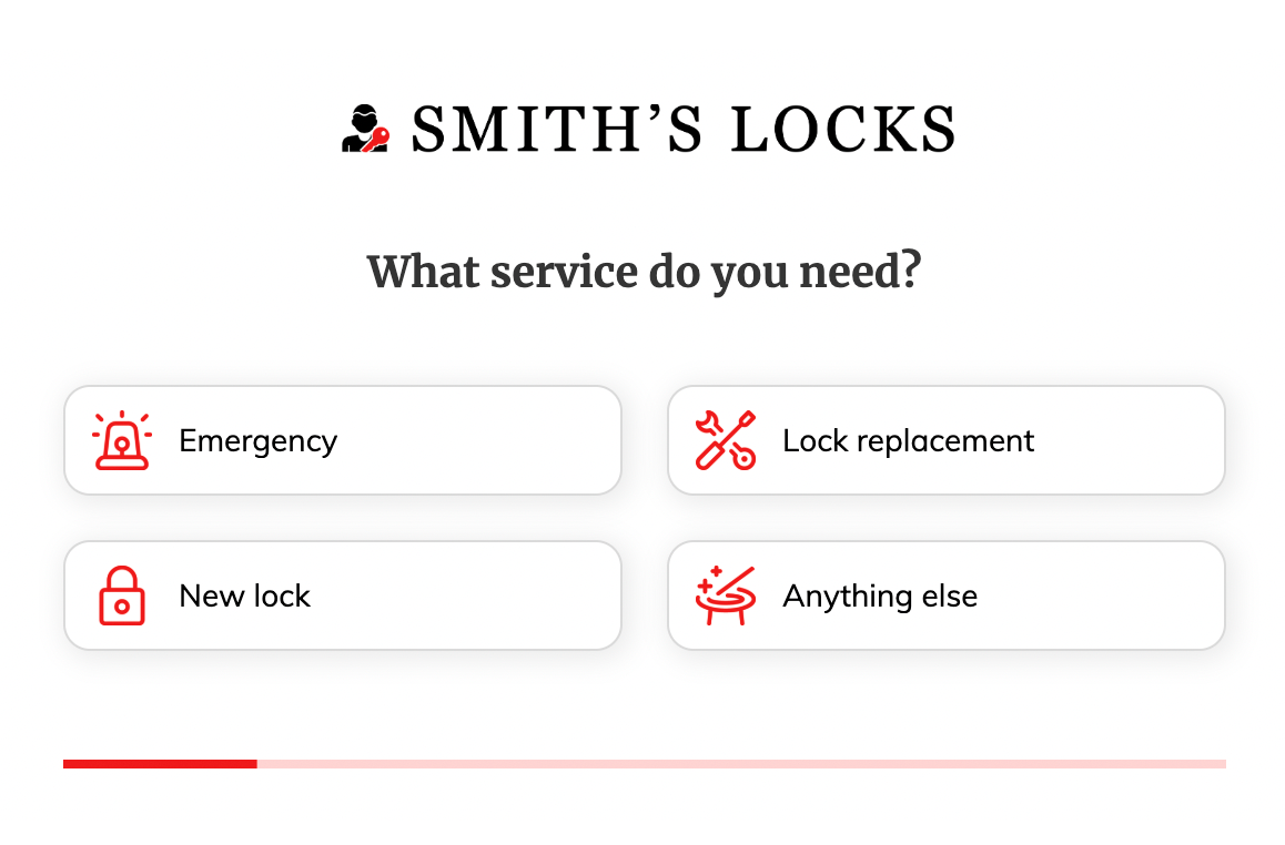 Locksmith form template