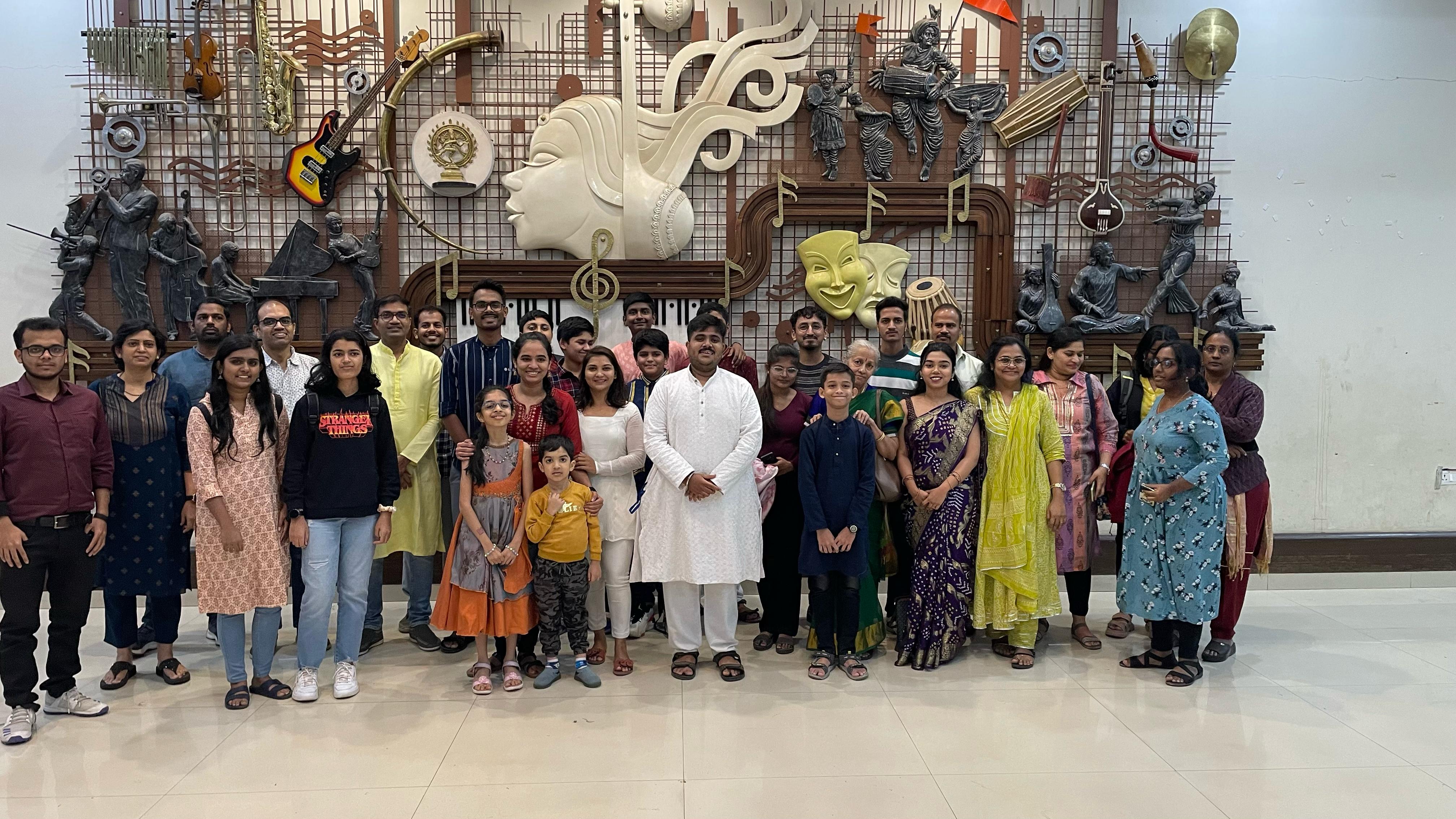 Naadvenu Family Attends Gurukul Festival Organized by Gurukul Pratishthan in Thane