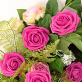 25 Blush Pink Artificial Roses — photo 6 of 6