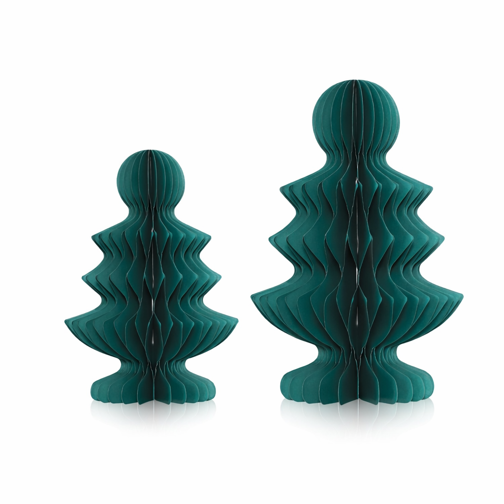 dark green paper christmas tree, 3d paper christmas tree decor, premium christmas table centerpiece, foldable paper christmas tree decoration, classic green christmas tree decor, reusable paper christmas tree, modern christmas home decor, elegant holiday centerpiece, tabletop christmas decoration, festive office decor ideas, wholesale christmas decorations india, bulk christmas tree decorations, christmas decor manufacturer india, premium paper christmas decor, holiday event decoration supplier