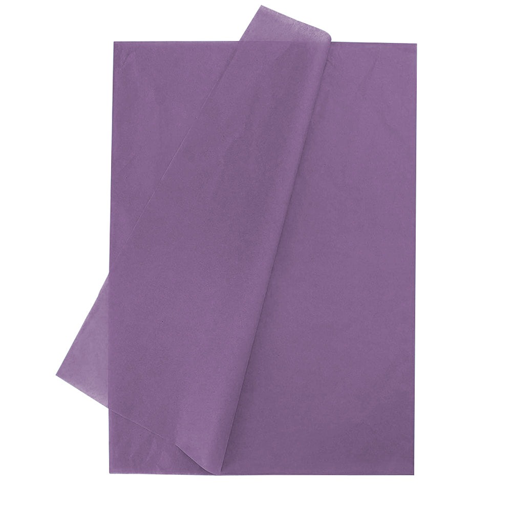 Lavender Tissue Paper Sheets 20x20 cm – Pack of 10 Premium Soft Gift Wrapping & Craft Paper for Decoration, DIY & Packaging