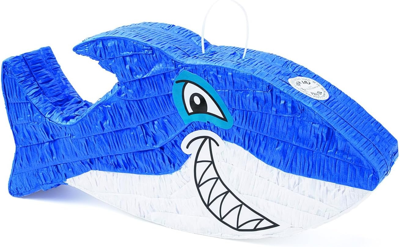 Shark Pinata Party Decoration for Kids Birthday Party Game