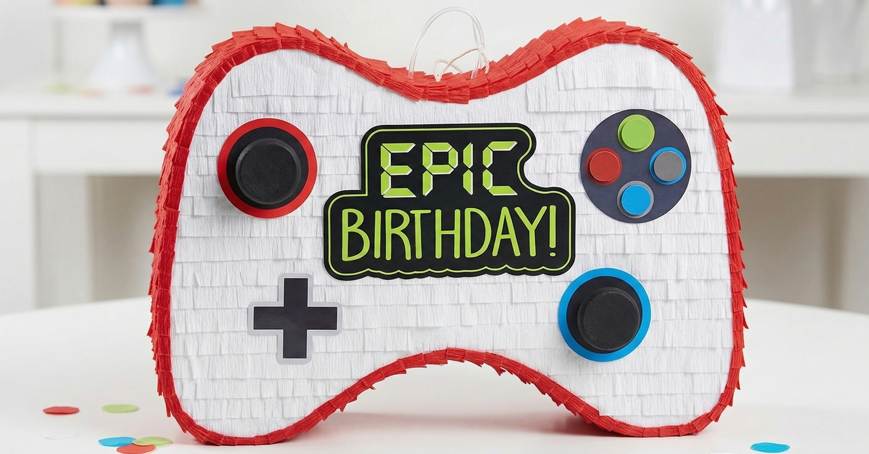 Game Controller Pinata – Epic Birthday Video Game Theme Party Decoration