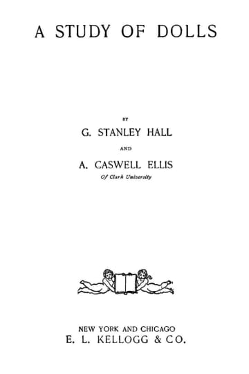 Cover of Study Of Dolls