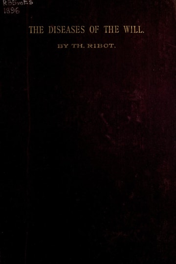 Cover of The diseases of the will