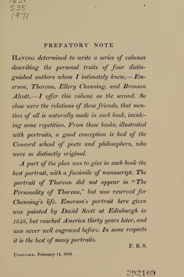 Cover of The personality of Emerson
