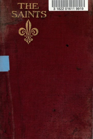 Cover of The psychology of the saints