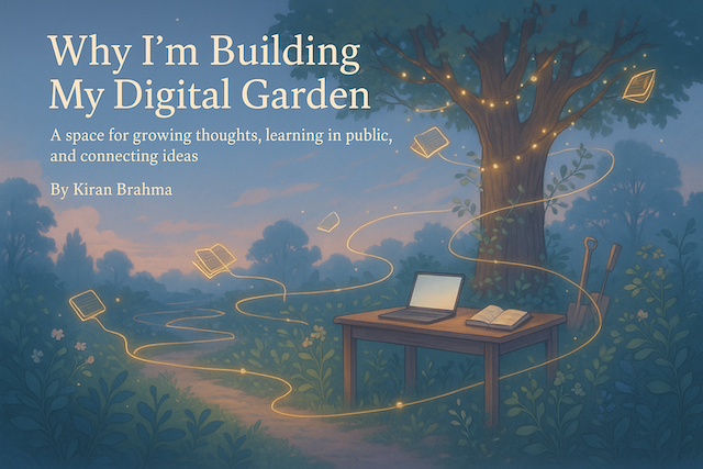 Why I'm Building My Digital Garden
