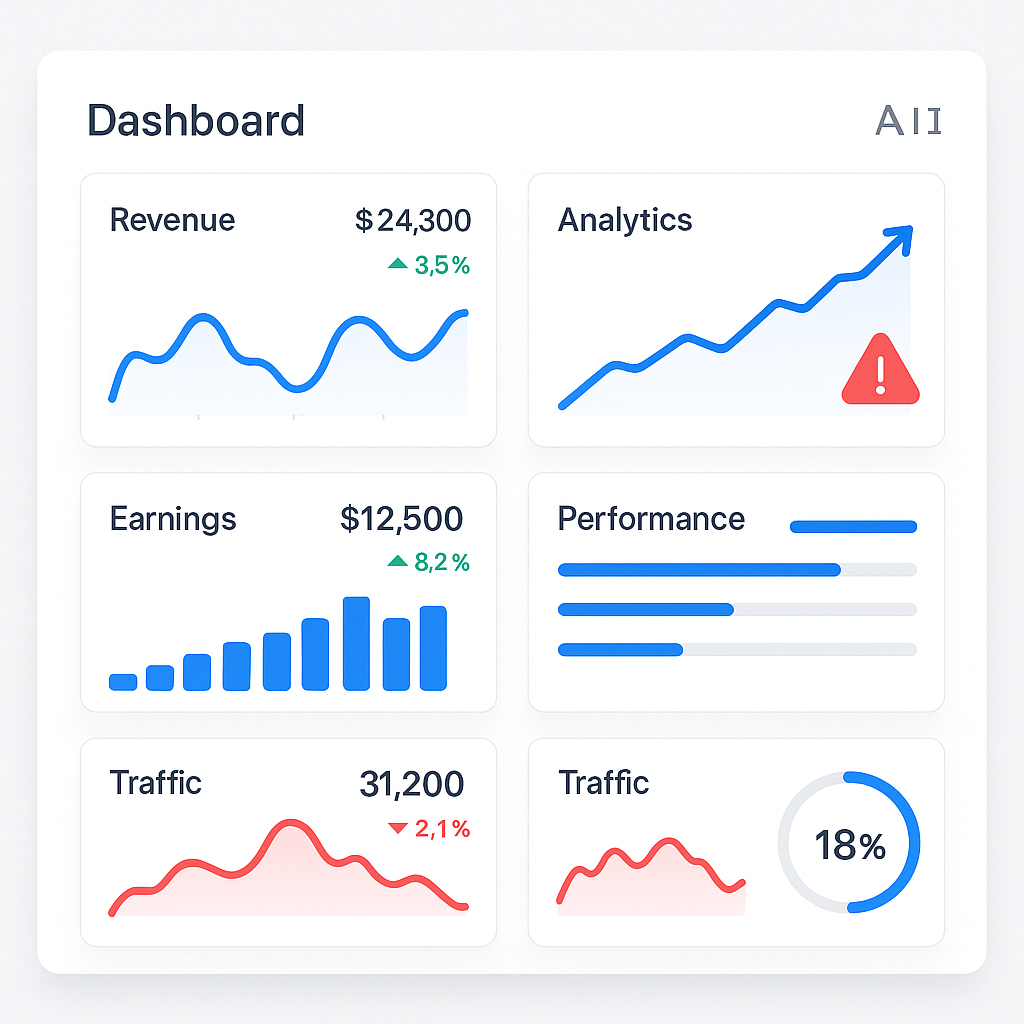 KPI Monitoring Dashboard
