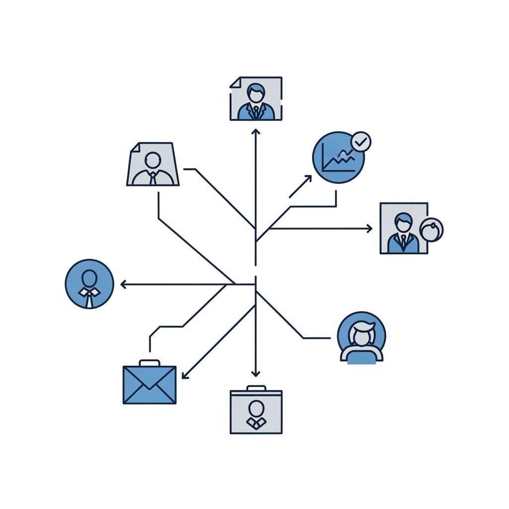 Decision-making frameworks visualization for business leaders