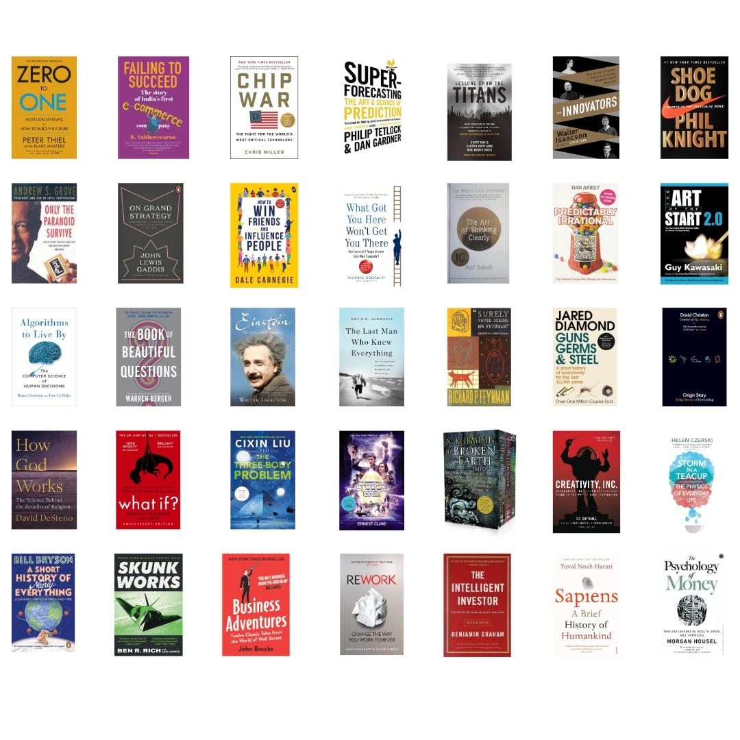 My Recommended reading List