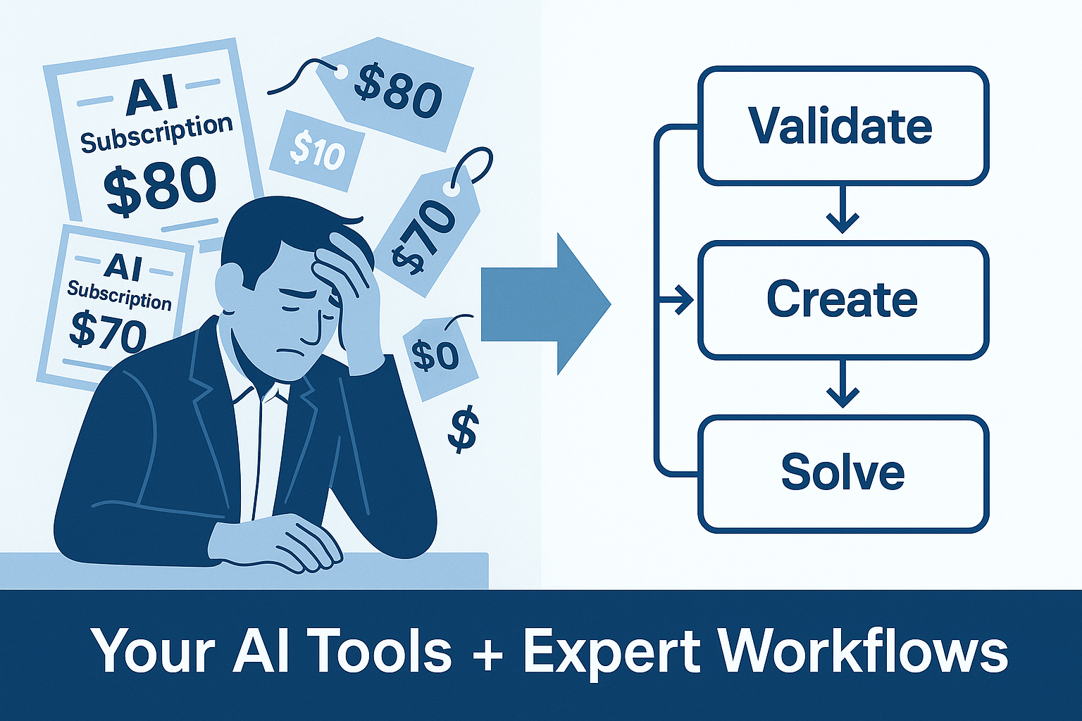 From Subscription Fatigue to Systematic AI: Validating a Different Approach