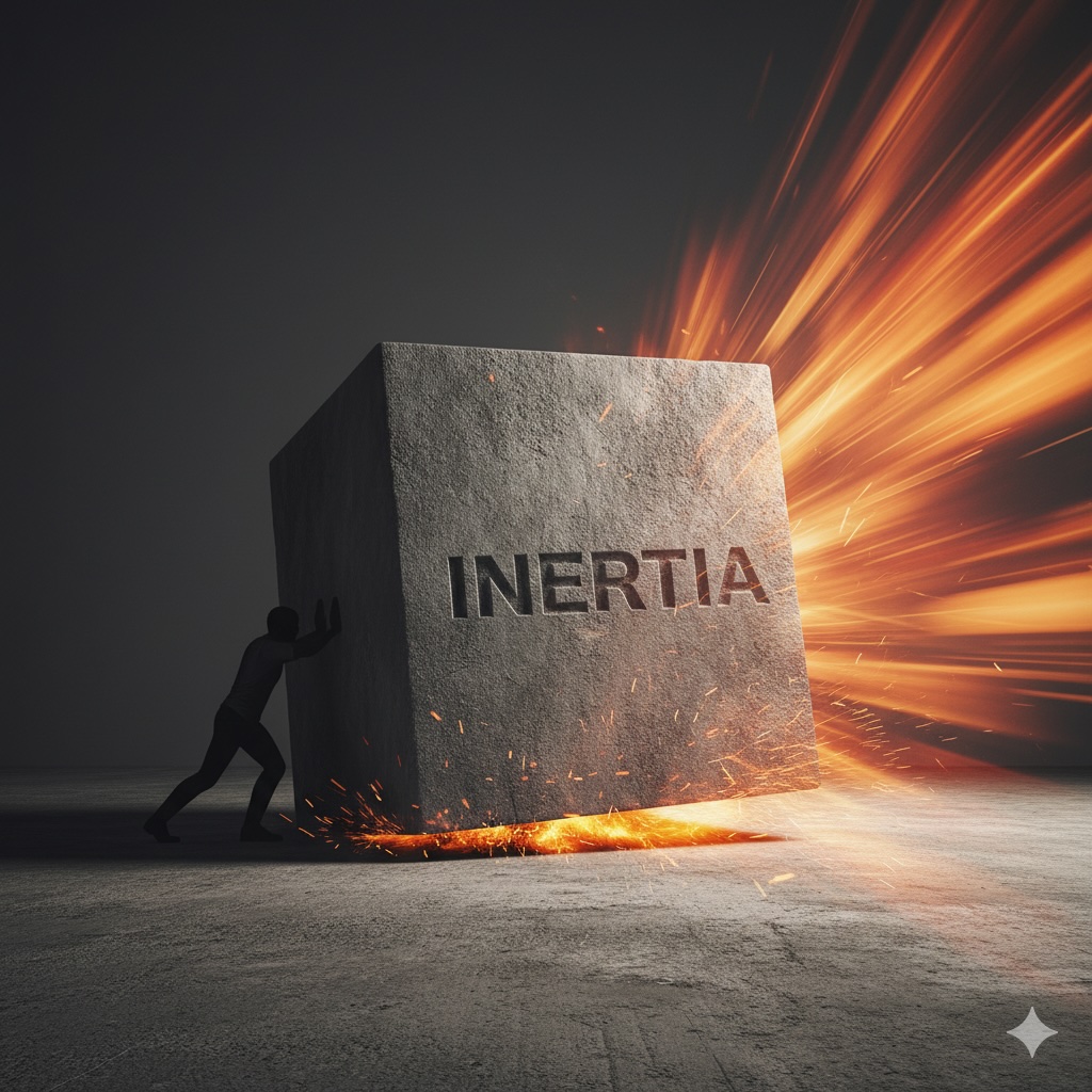 Static Friction: Why It Costs More Energy to Start Than to Scale aBusiness