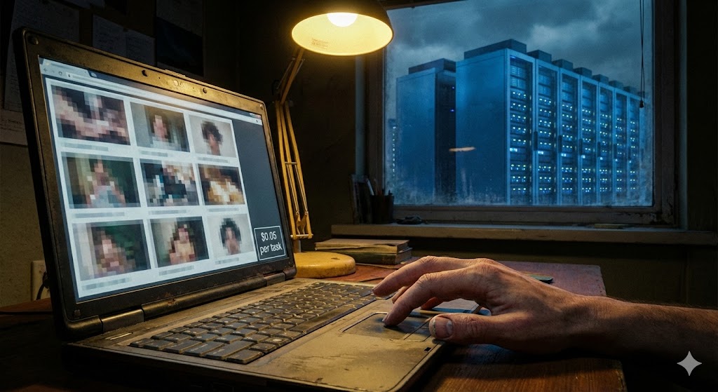 The Ghost Workforce: AI's Human Engine