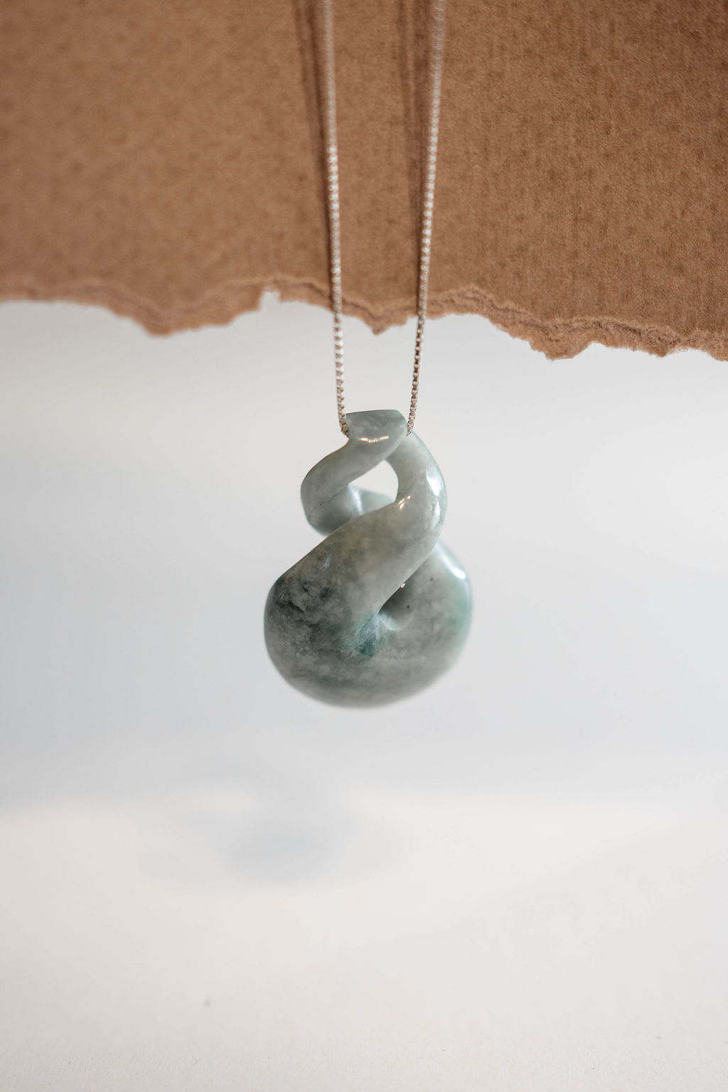 Guatemalan jadeite jewelry detail
