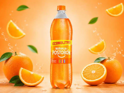 ECONOLITRO NARANJA - POSTOBON
