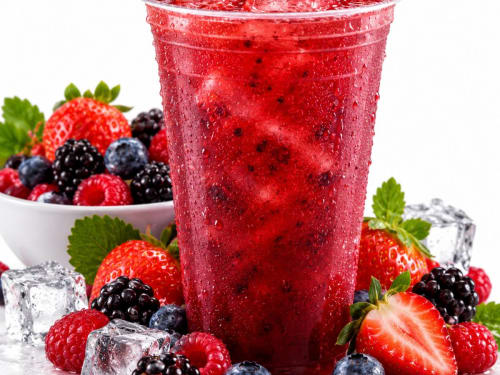 JUGO DE FRUTOS ROJOS