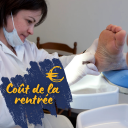 Frais de scolarité et absence d'indemnisation de stage placent les étudiants en pédicurie-podologie en difficulté financière. (Bruno/Image Point FR/BSIP)