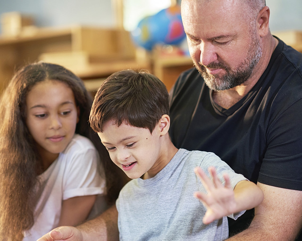 La collaboration avec les familles devient centrale dans le fonctionnement en dispositif. (SPL/BSIP)