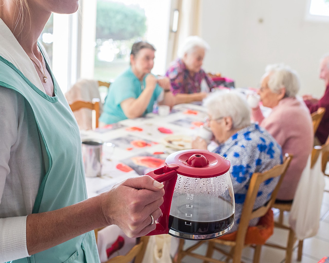 Les travaux de réhabilitation ont pour objectif d'améliorer le cadre de vie, le confort et la sécurité des résidents. (Burger/Phanie)