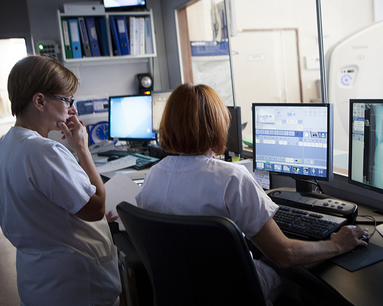 Le tribunal administratif de Besançon a confirmé que la cotation des actes ne relève pas de la responsabilité des manipulateurs en électroradiologie médicale puisqu'elle engage une responsabilité médicale. (Amélie Benoist/Image Point FR/BSIP)