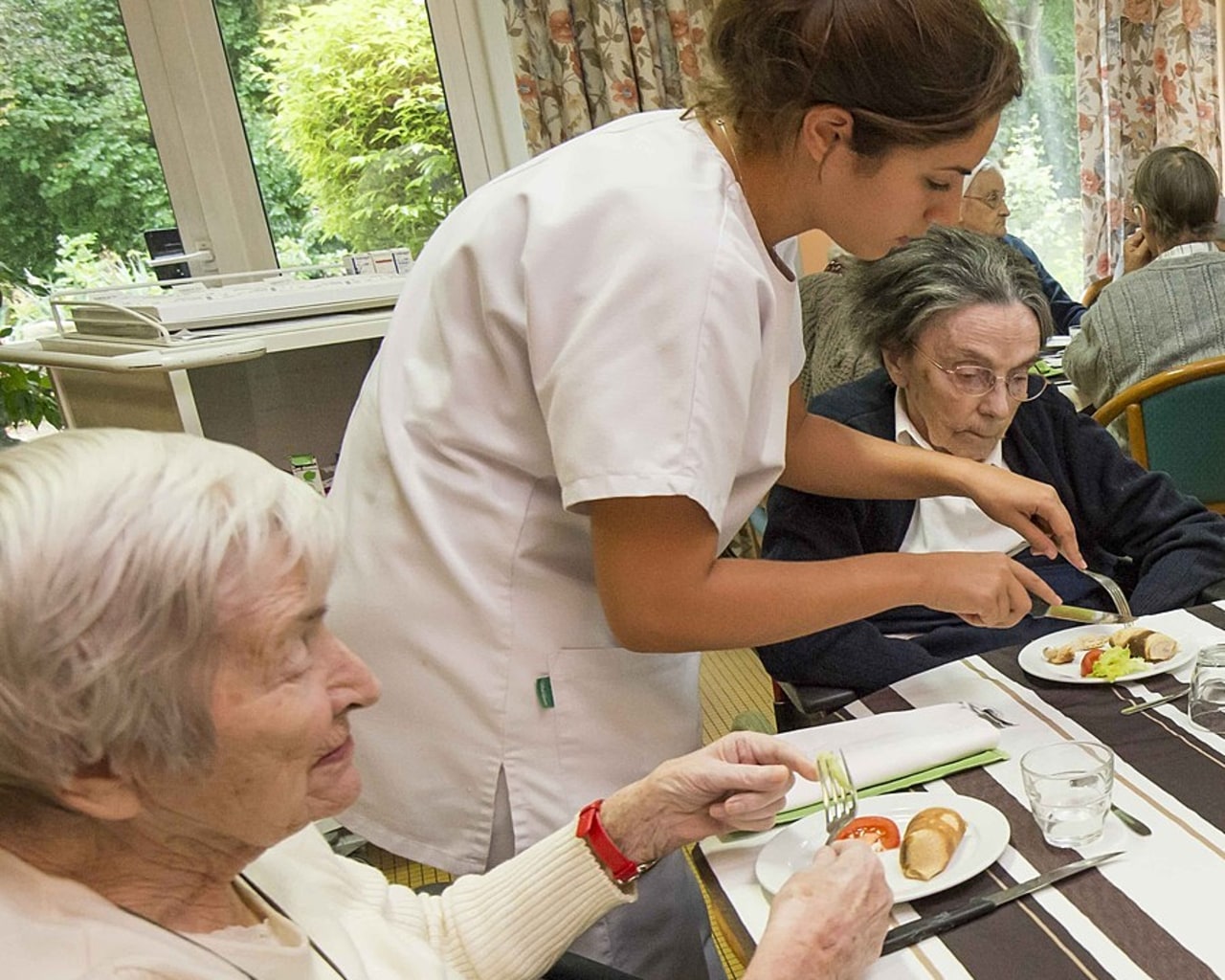 L'association Alim50+ encourage le bien vieillir par l'alimentation avec une prévention à tous les âges u compris en Ehpad. (Astier/BSIP)