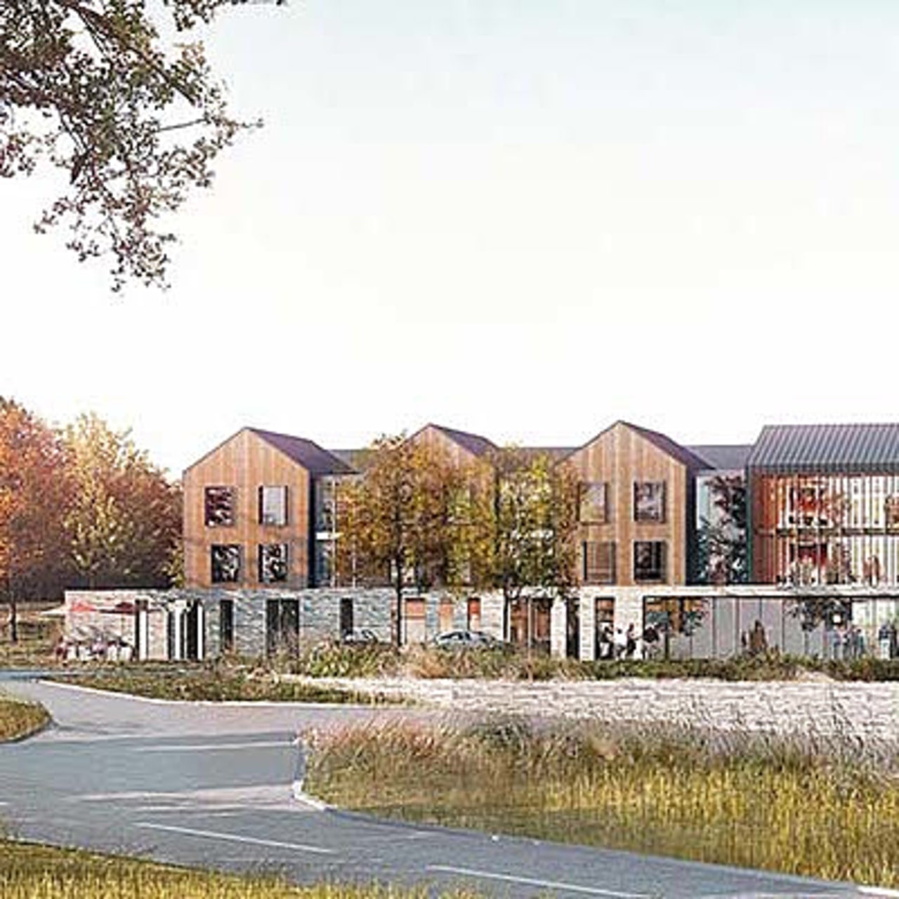 Le nouvel Ehpad situé à Maule intègrera des équipements domotiques.