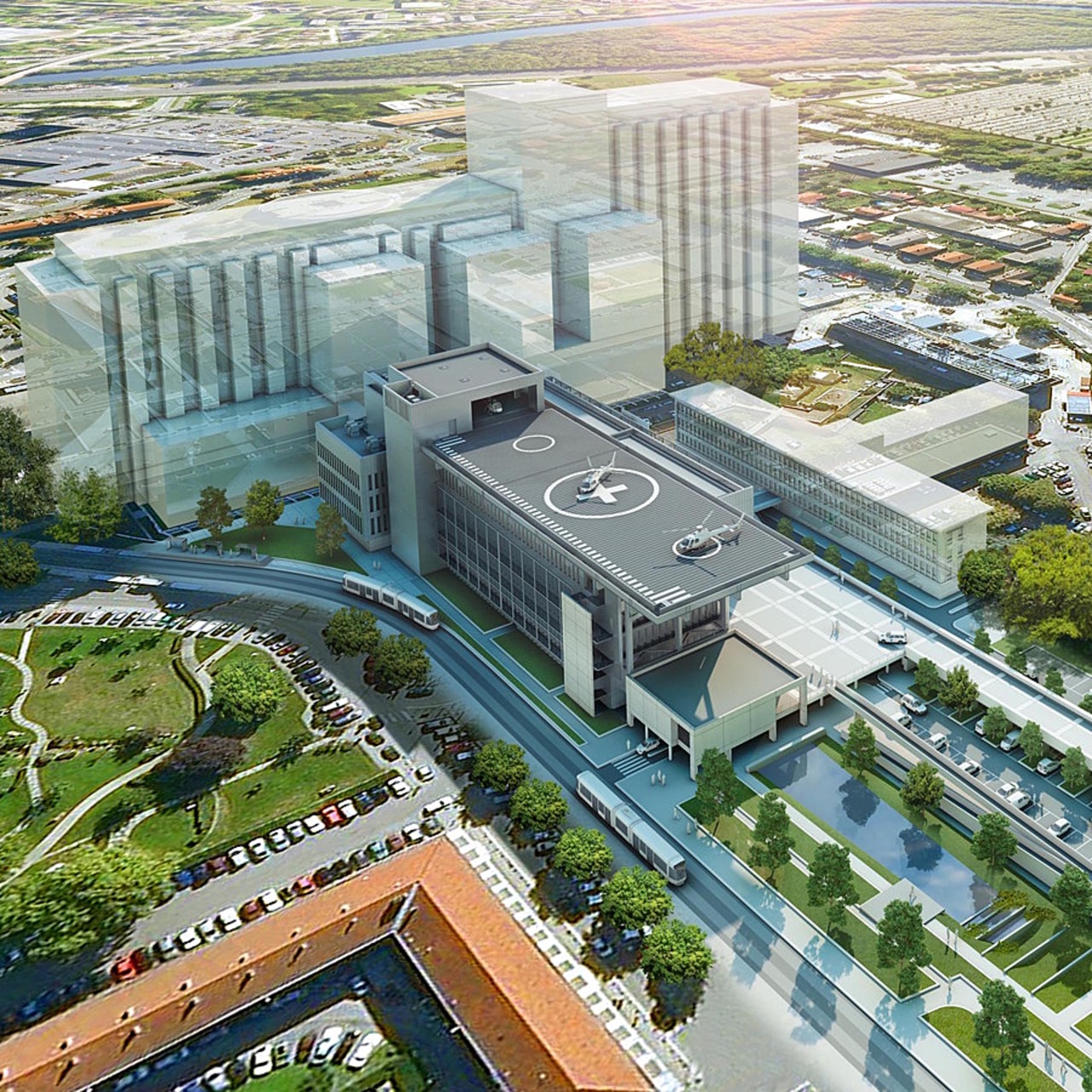 Le nouveau bâtiment du CHU de Grenoble verra le jour en 2019.