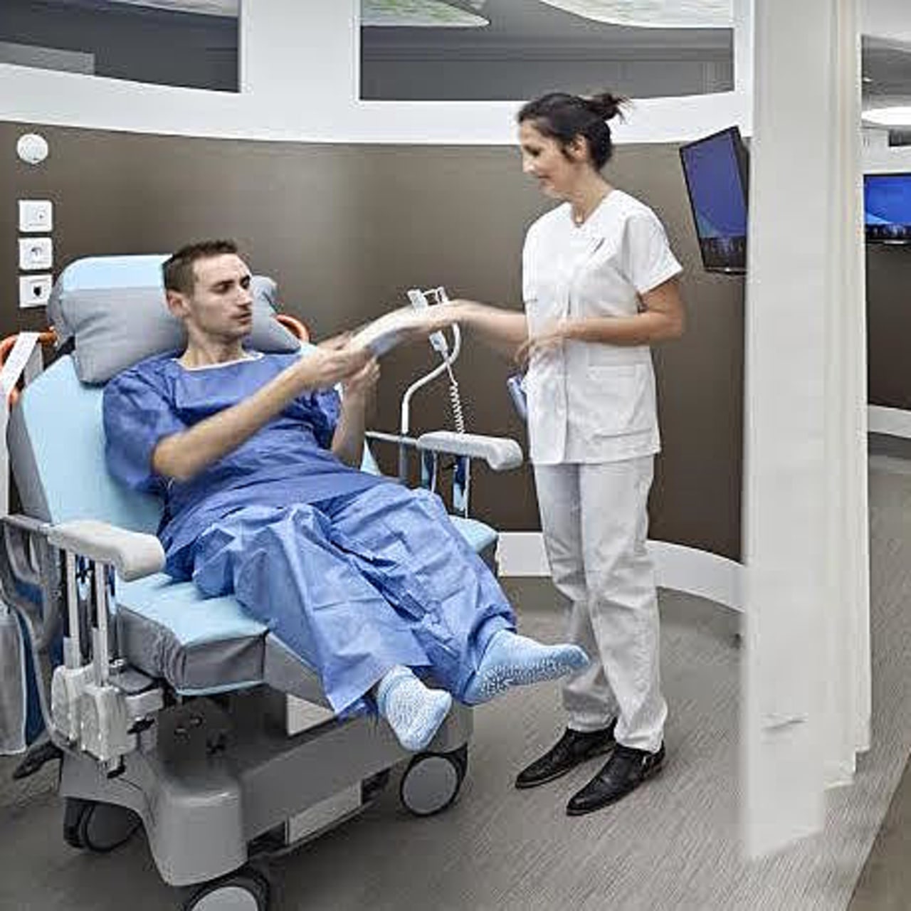 Le nouveau service de chirurgie ambulatoire du Confluent peut accueillir 50 patients simultanément.